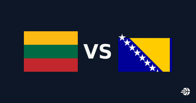 Lituania remonta en el tercer cuarto y vence a Bosnia y Herzegovina
