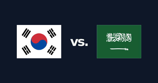 Corea del Sur se impone con autoridad ante Arabia Saudí